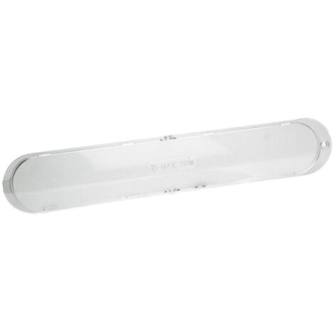 Couvercle cache lumiere 482000008881 pour Hotte BAUKNECHT, LADEN, WHIRLPOOL