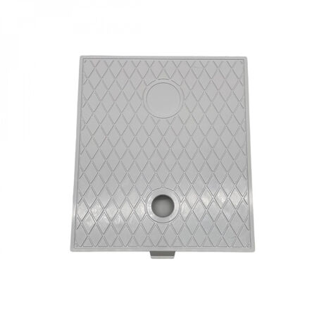 Couvercle carré de skimmer de piscine - Blanc - SPX1088B - Hayward