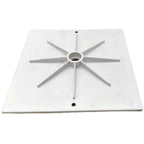 Couvercle carré pour skimmer Hayward SPX1082 SP1082E Couvercle de rechange carré de 25 cm (10 pouces) Convient aux skimmers carrés de piscine et de source thermale Accessoire d'origine