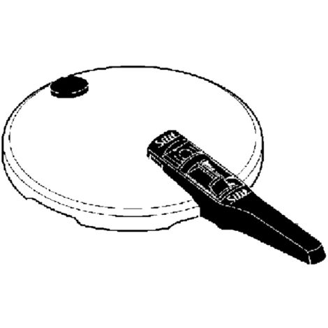 Couvercle complet 180 mm – Compatible cocottes-minute SEB et SILIT – Accessoire essentiel pour cuisson optimale - diam180mm