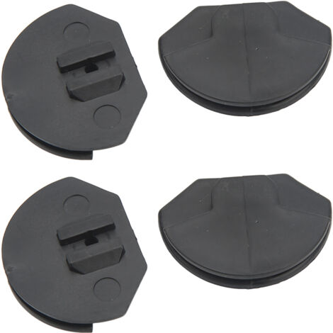 Couvercle d'accès pour ampoule de voiture, Clip de verrouillage rotatif 51757163899 de remplacement pour série 1 E82 E88 2008 – 2010 4 pièces