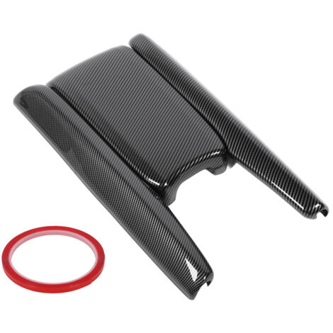 Couvercle d'accoudoir central de voiture en Fiber de carbone, boîte de protection, garniture de panneau de Console pour Civic 10e génération 2016 à 2020
