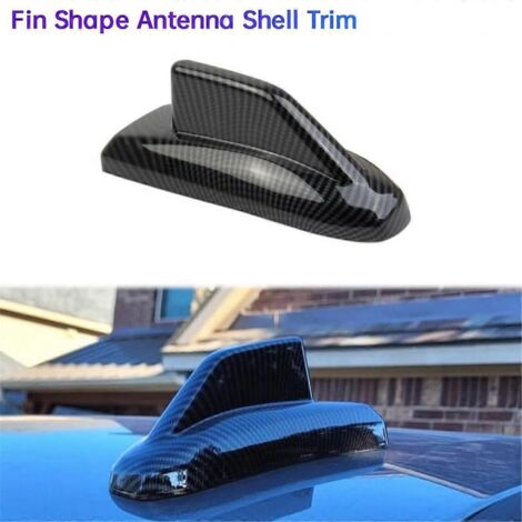 Couvercle d'antenne toit carbone pour voiture - Accessoire automobile