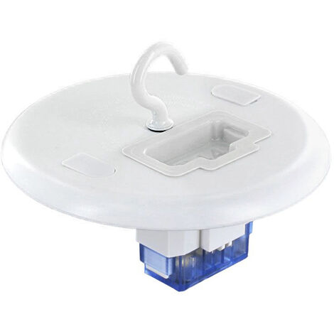 Couvercle d'applique DCL EASYFIX Ø90 mm – Fixation rapide – Polycarbonate – Tenue au fil incandescent – Entraxe 60 mm – BLM