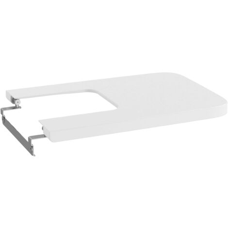 Couvercle de bidet SUPRALIT® avec amortisseur Square INSPIRA - ROCA Couleur : blanc mat