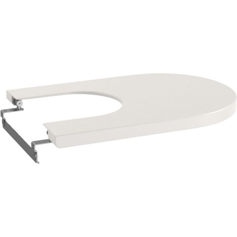 Couvercle de bidet SUPRALIT® avec goutte amortie ROUND INSPIRA - ROCA Couleur : Beige