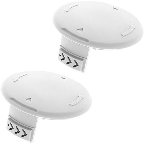 Couvercle de Bobines pour débroussailleuses,2 Pièces AC14HCA Rechange Bobine Coupe-Bordure Ryobi One Plus+ 18V 24V 40V,Couvercle Coupe Bordures -