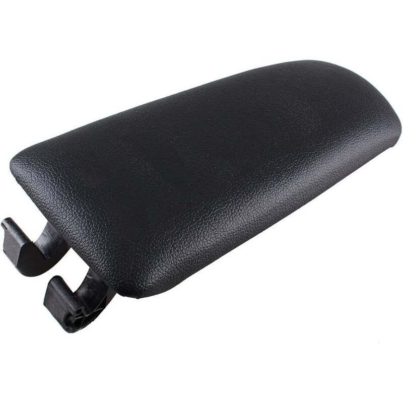 Image of Couvercle de boîte à gants, compatible avec Audi A4, B6 et B7, matériau cuir 8E0864245 E (noir).