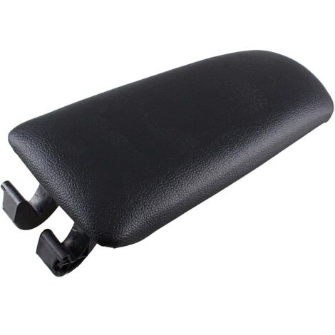 Couvercle de boîte à gants, compatible avec Audi A4, B6 et B7, matériau cuir 8E0864245 E (noir).