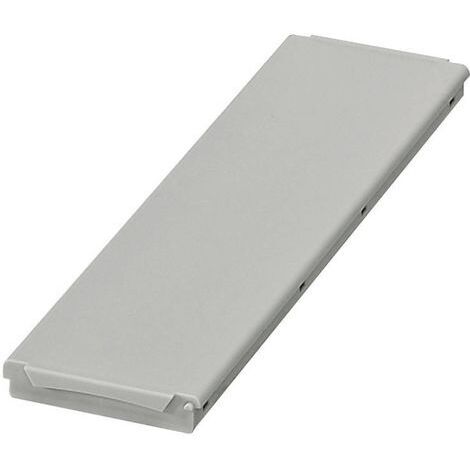 Couvercle de boîtier pour rail Phoenix Contact BC 161,6 DKL R KMGY 2278539 Polycarbonate gris clair 45 x 161.6 x 8 1 pc(s) D75367