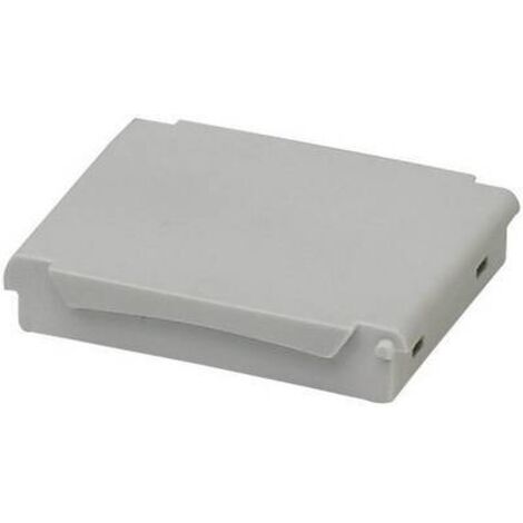 Couvercle de boîtier pour rail Phoenix Contact BC 35,6 DKL R KMGY 2896157 Polycarbonate gris clair 45 x 35.6 x 8 1 pc(s) D19370