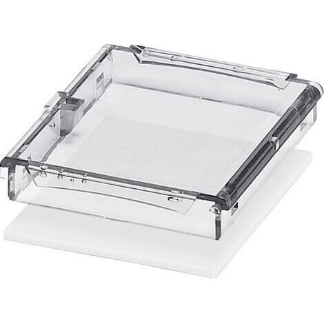 Couvercle de boîtier pour rail Phoenix Contact BC 53,6 DKL S TRANS 2896445 Polycarbonate transparent 45 x 53.6 x 8 1 pc(s) D75386