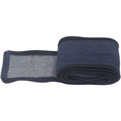 Couvercle de câble de torche de soudage, Type fermeture éclair, manchon de protection en Denim, gaine de tuyau TIG 5cm x 4m