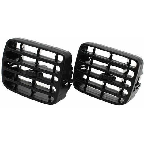 Couvercle De Calandre De Panneau D'Aeration De Voiture, Grille De Buse D'Aeration De Grille De Ventilation Adaptee Pour Renault Clio 1998-2006, Noir