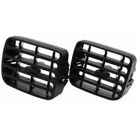 Couvercle De Calandre De Panneau D'Aeration De Voiture, Grille De Buse D'Aeration De Grille De Ventilation Adaptee Pour Renault Clio 1998-2006, Noir