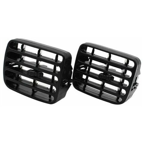 Couvercle De Calandre De Panneau D'Aeration De Voiture, Grille De Buse D'Aeration De Grille De Ventilation Adaptee Pour Renault Clio 1998-2006, Noir