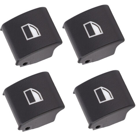 Couvercle de Capuchon de Bouton de Commutateur de Fenêtre, Interrupteur de Commande de Voiture électrique, Couvercle de Bouton en Verre, Numéros OEM 61318381514 61316902179 pour.