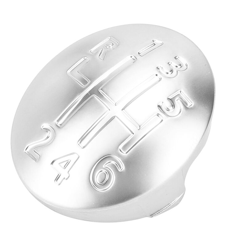 Eosnow Couvercle de capuchon de pommeau de levier de vitesse manuel de voiture, 6 vitesses, adapté à RENAULT CLIO SCENIC MEGANE II