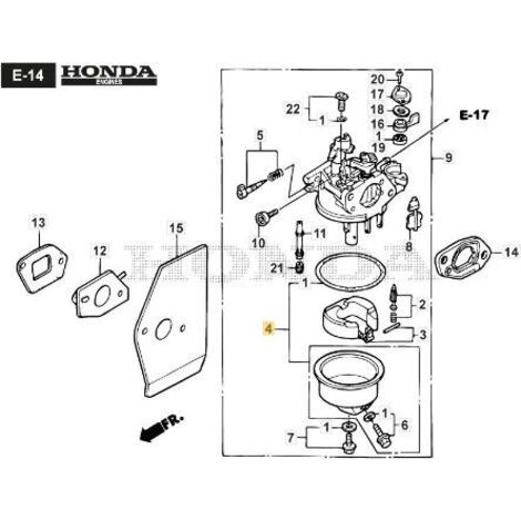 COUVERCLE DE CARBURATEUR ORIGINAL STIGA - 118551935/0