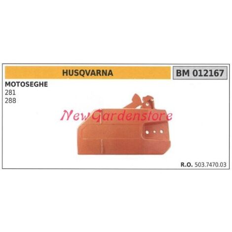 Couvercle de carter de chaîne HUSQVARNA 503 747003 moteur de tronçonneuse 281 288 012167