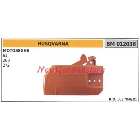 Couvercle de carter de chaîne HUSQVARNA moteur de tronçonneuse 61 268 272 012036