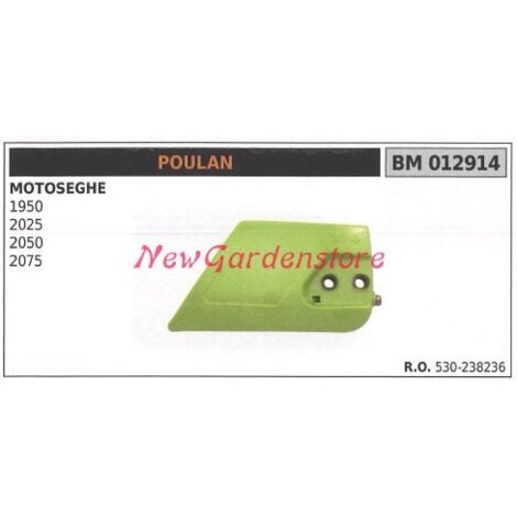 Couvercle de carter de chaîne POULAN moteur de tronçonneuse 1950 2025 2050 2075 012914