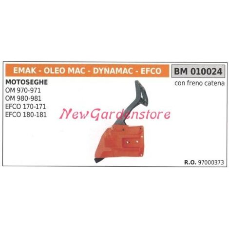 Couvercle de carter de chaîne pour moteur de tronçonneuse EMAK OM 970 971 EFCO 170 171 010024