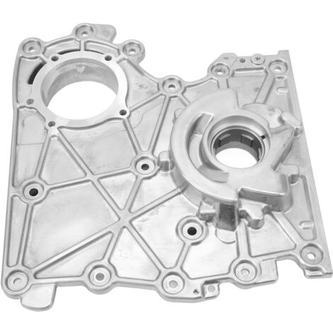 Couvercle de chaîne de distribution de moteur avec pompe à huile 12628565, réduction de friction, efficace, résistant à l'usure, remplacement robuste pour Rainier CXL