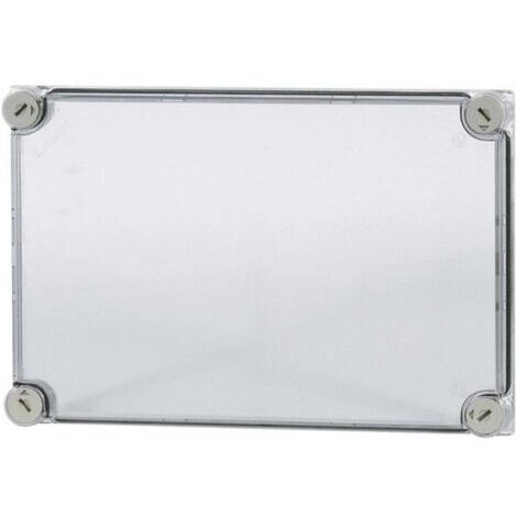 Couvercle de coffret Eaton 17203 transparent (L x l x H) 25 x 375 x 250 mm Y767551