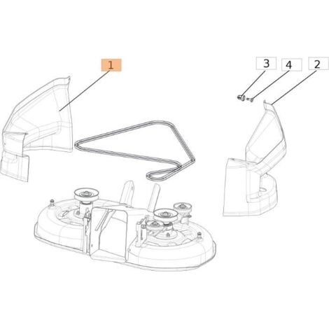 COUVERCLE DE COURROIE ORIGINAL EMAK SGN532151590
