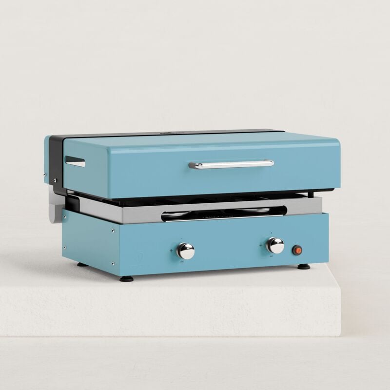 Verycook - Couvercle de cuisson pour plancha gaz Créative 2 feux