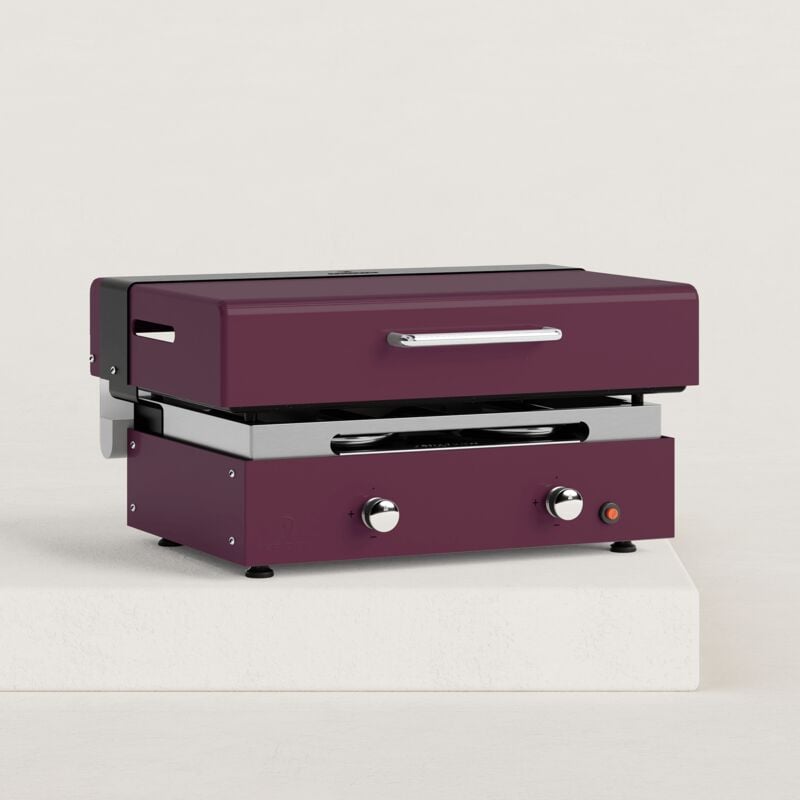 Verycook - Couvercle de cuisson pour plancha gaz Créative 2 feux