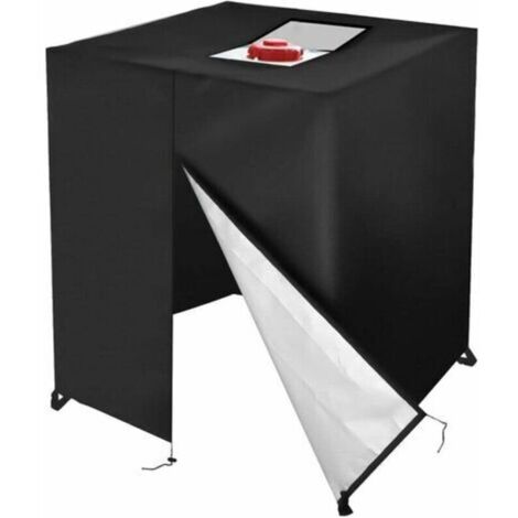 Couvercle de cuve, couvercle IBC Couvercle de cuve 600 litres, accessoires cuve 600 litres - couvercle de protection cuve - couvercle IBC avec film de protection UV perforé et découpé