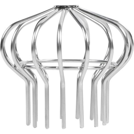 Couvercle de Drain de Plancher de Balcon en Acier Inoxydable 304 Couvercle de Filtre Anti-Blocage de Toit de Seau d'eau de Pluie de Toit,Suitable for 110mm Tube