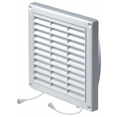 Grille ventilation ronde bois à encastrer Ø extérieur 130mm - Ø de perçage  125mm Sapin