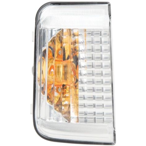 Couvercle de Lentille D'indicateur de Clignotant de Rétroviseur de Voiture, Couvercle de Lentille de Remplacement pourBoxer Expert, 71748254 (Gauche 6325.H0) A