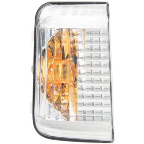 Couvercle de Lentille D'indicateur de Clignotant de Rétroviseur de Voiture, Couvercle de Lentille de Remplacement pourBoxer Expert, 71748254 (Gauche 6325.H0) A