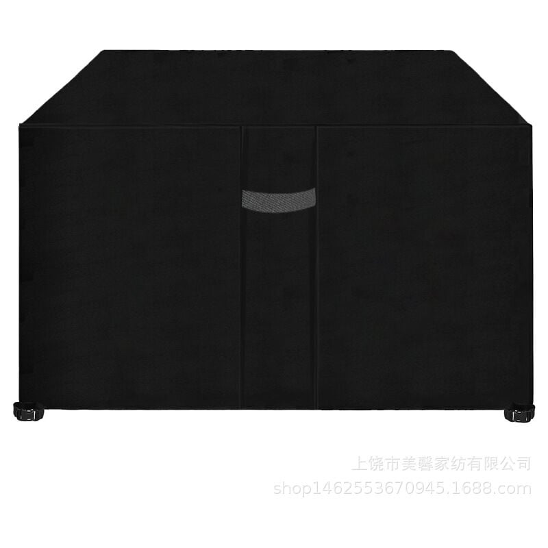 Couvercle de meubles de jardin avec trous de ventilation, imperméable, à l'épreuve du vent, résistant aux uv, couverture de protection en tissu