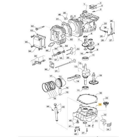 Couvercle de moteur pour tracteur de pelouse ORIGINAL STIGA 118551207/0
