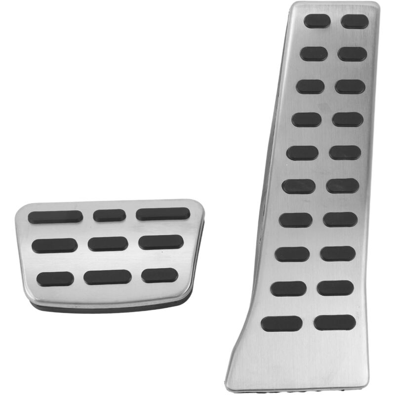 Couvercle de pédale d'accélérateur de frein à gaz, coussinets de pédale antidérapants en acier inoxydable de remplacement pour transmission