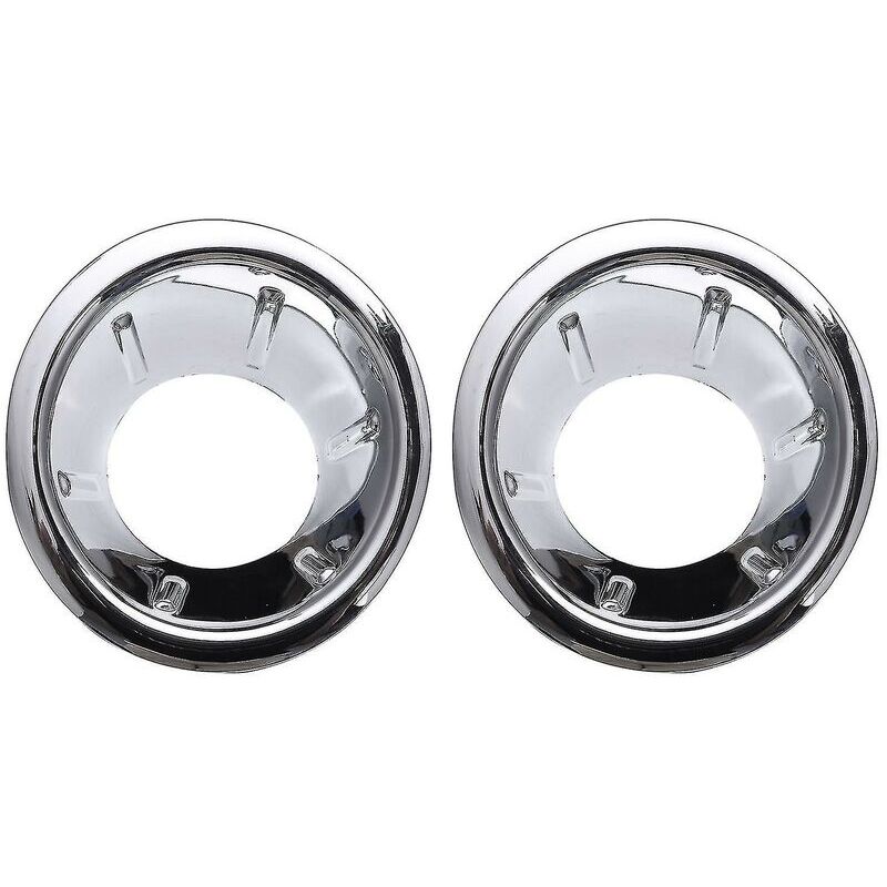 Couvercle de phare antibrouillard avant abs chromé pour Nissan Navara D40 07-13