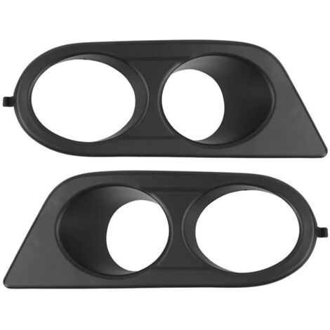 Couvercle de phare antibrouillard pour pare-choc avant, 2 pièces, double trous, accessoire de voiture adapté pour E46 M3 2001 – 2006, noir mat