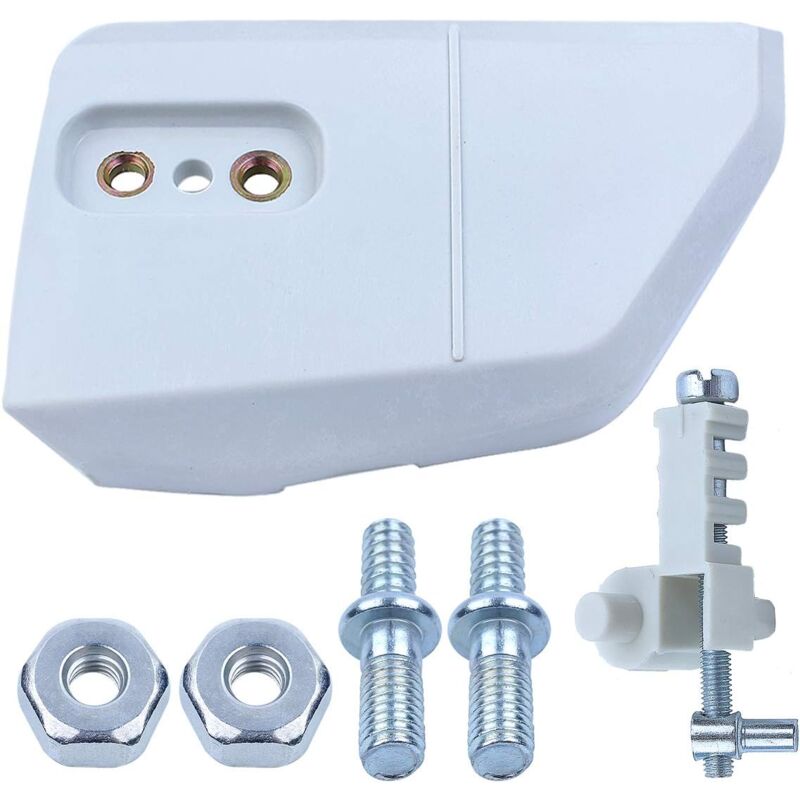 Couvercle de Pignon avec Tendeur de Chaîne pour STIHL Tronçonneuse MS170 MS180 017 018 MS210 MS230 MS250 021 023 025, Carter de Chain + Tensionneur +