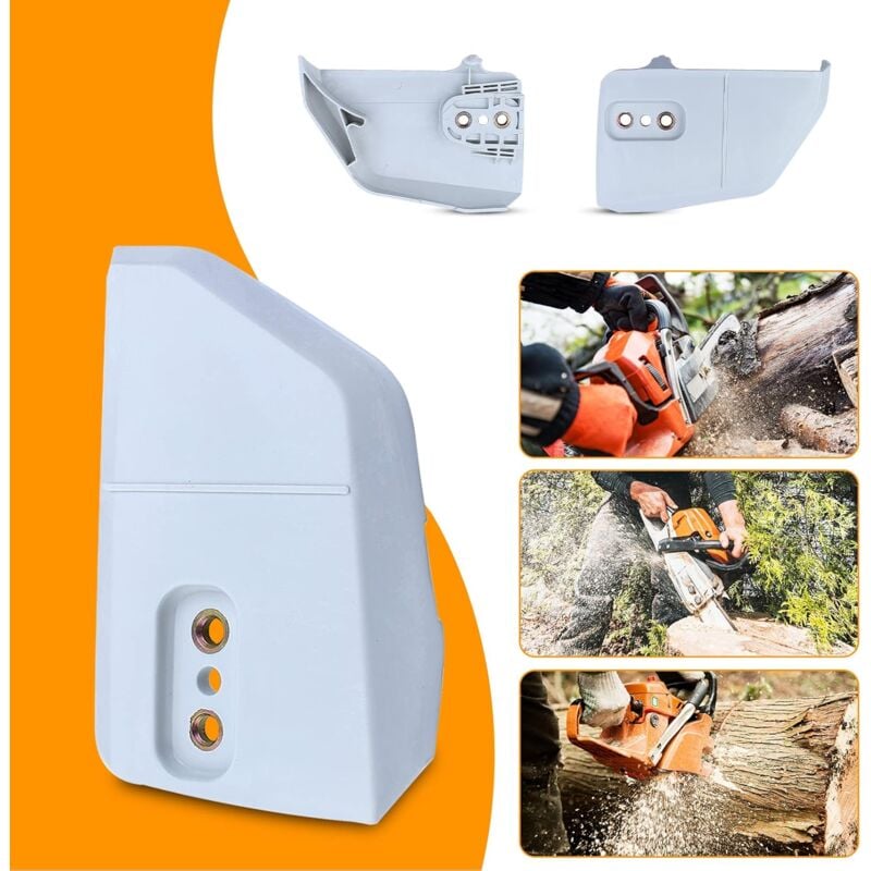 Couvercle de pignon de chaîne avec Bumper pour Stihl 017 018 021 023 025 MS170 MS180 MS210 MS230 MS250 tronçonneuse