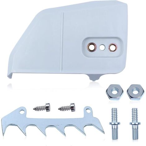 Couvercle de pignon de chaîne avec Crampon de Pare-Chocs pour STIHL 017 018 021 023 025 MS170 MS180 MS210 MS230 MS230 Chainsaw