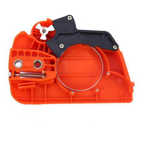Couvercle de pignon d'embrayage pour trononneuse Husqvarna 235 235E 236 240 Tronconneuse Couvercle De Pignon D'embrayage (Couleur : Orange)