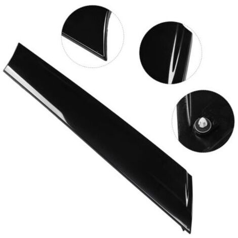 Couvercle de pilier de pare-brise gauche de voiture, garniture de moulage noire 51137272583 pour Cooper R55 R56 R57