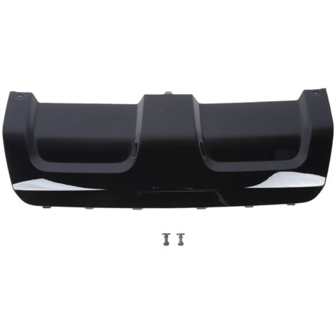 Couvercle de plaque de protection de pare-chocs arrière, Protection solide LR045174 LR059941 pour Sport L494 pré-lifting 2013 à 2017, noir brillant