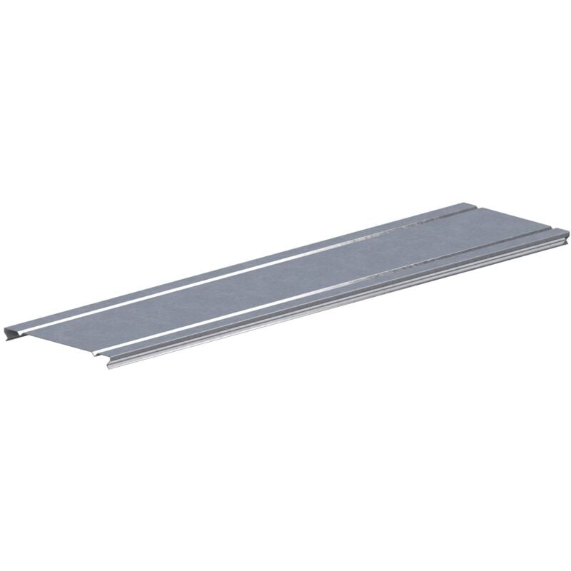 Couvercle de plateau de câble Rs Pro en Acier galvanisé Sendzimir, 100 mm, 60mm ( Prix pour Paquet de 8 )