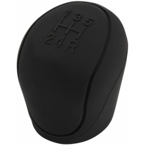 Couvercle de Pommeau de Levier de Vitesse, Couvre Frein Main Silicone, Anti Dérapant, Résistante, pour Voiture Décoration -Noir